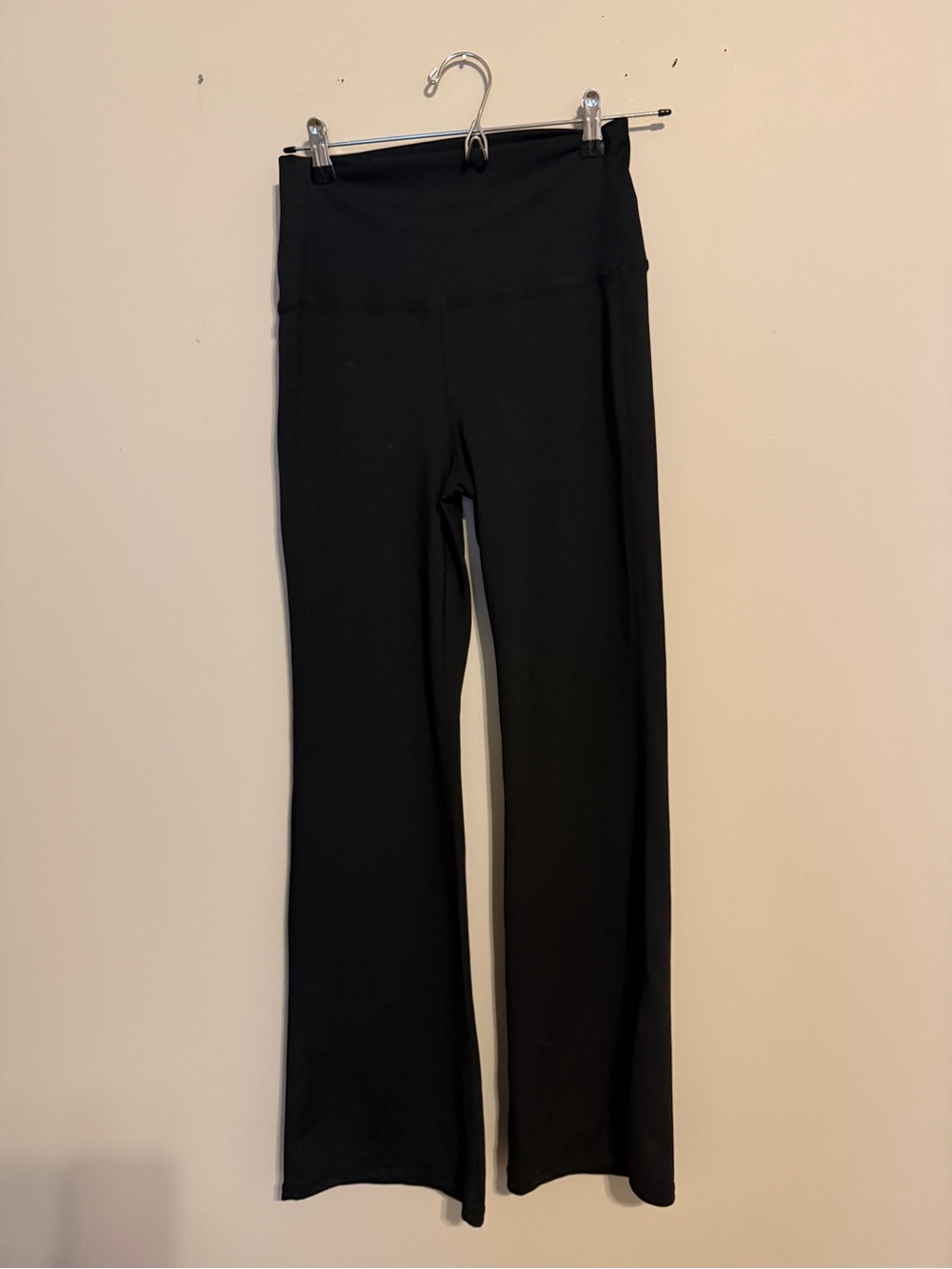 Yogalicious Black Flared Leg Yoga Leggings